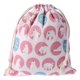 thumbnail image 1 of Bolsa de almacenamiento de lino y algodón con cordón ajustable, organizador para ropa interior, juguete de regalo, M, rosa, 1 of 5
