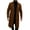 Brown, variant on Mens Wool Coat Knee Length Coats Notched Collar Peacoat Casual Trench Coats Classic Windbreaker Single Breasted Overcoat with Pocket Dressy Blouses Clothing