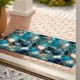 thumbnail image 5 of ERK Corridor Stone Patterned Carpet 3D Pebble Pattern Entrance Mat Slip Washable,50x120cm, 5 of 5