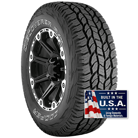 Cooper DISCOVERER A/T 265/70R17 115T Tire 60,000 (Best Black Friday Deals For Tires)