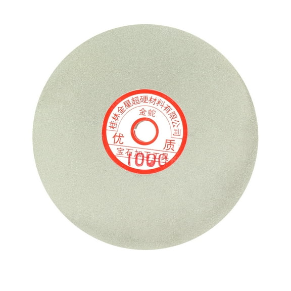 6-inch Grit 1000 Diamond Coated Flat Lap Wheel Grinding Sanding Polishing Disc