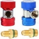thumbnail image 2 of Acoplador rápido ajustable AC R134A, accesorios de carga de CA, adaptador de conexión, kit de conversión de aire acondicionado para automóvil, 1/4" SAE HVAC, 2 of 4