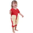 thumbnail image 2 of Price Drop Items Baby Mop Floor Cleaning Onesie Toddler Girl Infant Jumpsuit Short-Sleeved Onesie For A Crawling Baby, 2 of 4