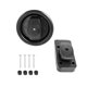 thumbnail image 4 of Repuestos para modificación de RV, fácil instalación, cerradura para puerta de baño de RV para uso doméstico Negro sin llaves, 4 of 9