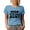 Baby Blue, variant on Soon to Be Aunt, Pregnancy Announcement, Baby Shower or Gender Reveal Party, Baby Blue T-Shirt, Large