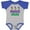 Baseball Heather and Royal, variant on Inktastic Mardi Gras Fleur De Lis Trio Boys or Girls Baby Bodysuit