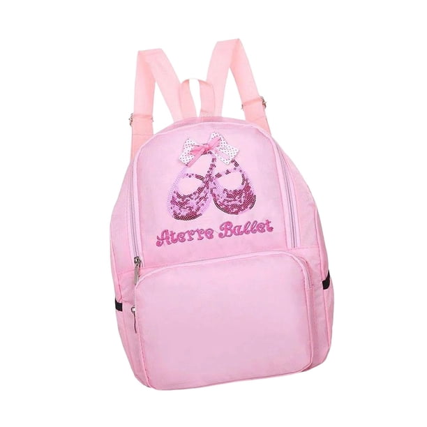 Mochila de ballet, regalo de cumpleaños a la moda para niñas, ideal para deportes, viajes y yoga. Rosa