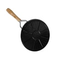 thumbnail image 3 of Yingyy Heat Diffuser Plate Disc Kitchen Cookware Milk Coffee Heat Diffuser Ring Simmer Ring with Wooden Handle, 3 of 9