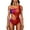 Red, variant on Swimsuits for Women Plus in Clothing,AXXD One-Piece Swimsuit Show Printing Wire Free With Pad Flowers Sexy Bikini Set For New Arrival Blue 8