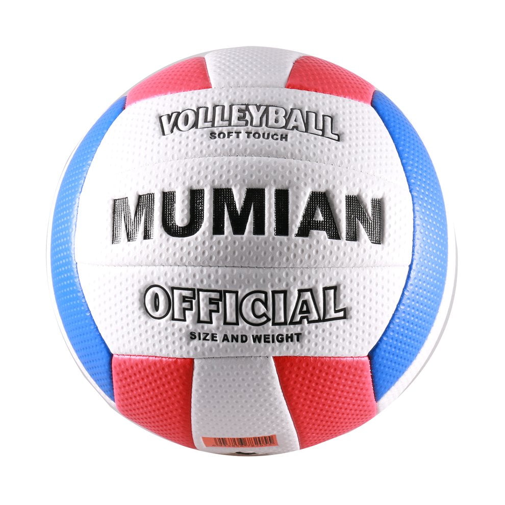 Hot Good Student Volleyball Faux Leather Match Training Ball THickened Size RU 