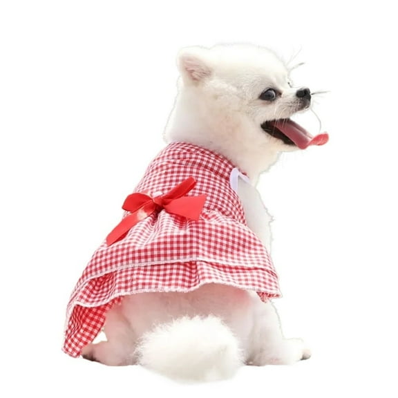 BAIANNAN Dog Dresses for Small Dogs Cats Puppy Clothes Summer Princess Pet Dresses Girl Female Doggies Tutu Skirt Apparel for Chihuahua
