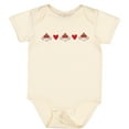 thumbnail image 3 of Inktastic Sock Monkey Heart Border Boys or Girls Baby Bodysuit, 3 of 5