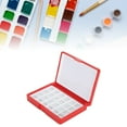 thumbnail image 1 of Palettes de Conservation de Peinture Boîte à Aquarelle Rangement de Peinture, Palettes en Plastique Portables pour Artistes, Acryliques, Rouges à Lèvres, avec Design Partitionné pour un Accès et une Organisation Faciles, 1 of 7