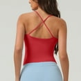 thumbnail image 4 of ZyeKqe Workout Tank Tops for Women Criss Cross Back Sleeveless Shirts Square Neck Stretchy Slim Fitted Yoga Top, 4 of 4