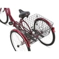 thumbnail image 7 of Schwinn Meridian Adult Tricycle, 26 Inch Wheels, Single Speed, Black Cherry, 7 of 7