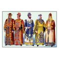 thumbnail image 1 of Odd Fellows: Men in Robes and Turbans Fine art canvas print (20" x 30"), 1 of 1