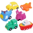 thumbnail image 4 of WORGEOUS 6 piezas interesantes juguetes de baño de baño para niños resistentes a los niños juguetes de ducha de ducha juguetes para el hogar, 4 of 8