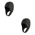 thumbnail image 4 of Eigraketly Gorros de natación Profesional Simple Dive Headwear Head Wrap Accesorios Wetsuit Headgear Sun Block Gorro de buceo elástico No.1 No.1 2piezas, 4 of 6