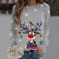 thumbnail image 2 of Ladies Fashion Casual Fit Comfortable Pullover English Letter Printed Hoodie, 2 of 4