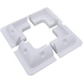 thumbnail image 1 of No Drilling 4 Corner Solar Panel Bracket for RV Seaside Motorhome and Caravan Installations UV Resistant - White, 1 of 4