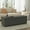 Grey, variant on Storage Ottoman Bench, Ottoman with Storage for Bedroom, 46" End of Storage Bench with a Robust Steel Frame, for Entryway, Living Room, Off-White