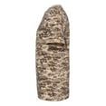 thumbnail image 3 of Adult Woodland Camouflage Short Sleeve T-Shirt , Sand Digital , 3XL, 3 of 6