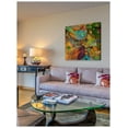 thumbnail image 6 of Tanager Birds Painting Print on Wrapped Canvas, 6 of 7