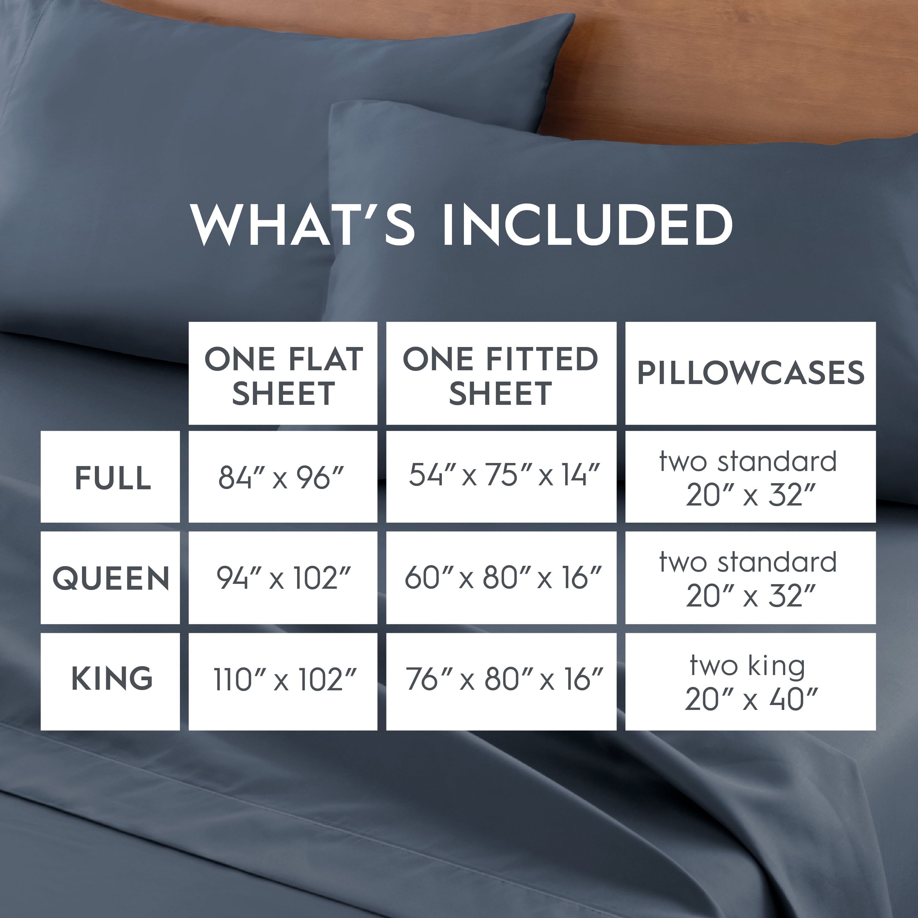 Better Homes & Gardens 2-Piece 400 Thread Count Blue Moonlight Performance HYGROCOTTON® Pillowcase Set, King