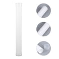 thumbnail image 3 of MOVTOTOP Durable PE Poster Tube with Secured Caps for Outdoor Use Large Capacity Lightweight White 31cm 5pcs, 3 of 8
