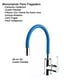 thumbnail image 3 of Llave Monomando Fregadero O Tarja Cocina Flexible 50 Cm Rubinett  Laton Solido Azul, 3 of 4