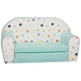 thumbnail image 1 of Delsit Kids Couch for Toddlers - 2 in 1 Convertible Foam Sofa to Lounger, Comfy Flip Out Lounge Chair for Children, Made in Europe, 1 of 9