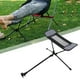 thumbnail image 3 of Silla Taburete Ultraligero Plegable Silla Reclinable Reposapiés para Jardinería Gris, 3 of 8