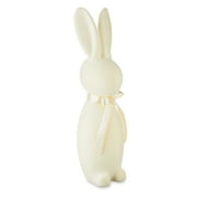Easter Flocked Bunny Decor, Cream, 27 Inch, by Way To Celebrate