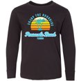 thumbnail image 3 of Inktastic Summer Enjoy the Sunshine Pensacola Beach Florida in Blue Long Sleeve Youth T-Shirt, 3 of 5