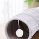 thumbnail image 5 of Juguete interactivo de Túneles de Gato Yinane Gato Túnel plegable suave con pelota y orificios, 5 of 8