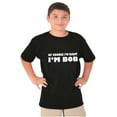 thumbnail image 3 of Course Im Right Im Bob Boys Kids T Shirt Tees Tops Teen Brisco Brands L, 3 of 6
