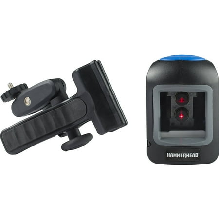 Hammerhead Compact Self-Leveling Cross Line Laser with Clamp
