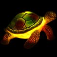 thumbnail image 3 of Lámpara de mesa de resina PATKAW con forma de tortuga, luz de noche, estatua de resina teñida, decoración, 3 of 5