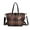 PL Taupe Black, variant on Layla Women's Tote bag, Plaid Convertible Backpack by Mia K - Navy