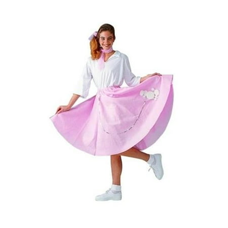 RG Costumes 81038-BL Poodle Skirt Costume - Blue - Size Adult Standard