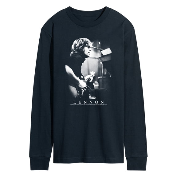 John Lennon - Lennon Guitar - Men's Long Sleeve Graphic T-Shirt