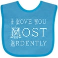 thumbnail image 3 of Inktastic I Love You Most Ardently Austen Girls Baby Bib, 3 of 4