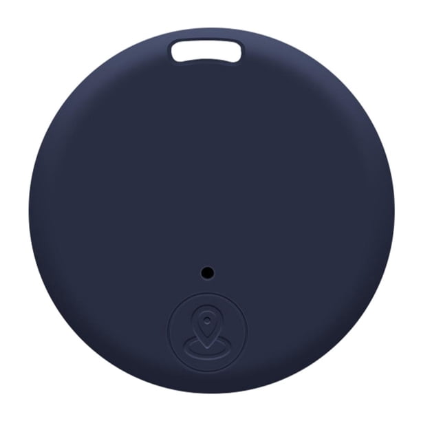 Localizador GPS Con Alarma Buscador Remoto Portátil para Billetera Llave (oscuro) Azul