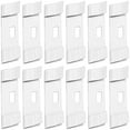 thumbnail image 1 of 12Pcs Blind Tabs Slats POM Metal White For Vertical Blinds Diy Enthusiasts, 1 of 8
