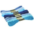 thumbnail image 1 of HEVIRGO 8Pcs 7.5m Thread Cross Stitch Embroidery Cotton DIY Craft Sewing Skeins for Cross Stitch, 1 of 10