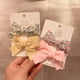 thumbnail image 3 of Pinzas para el cabello para mujeres, pinzas para peinar, pinzas para el cabello para niñas, horquilla con lazo floral fresco, juego de pinzas para niñas, linda pinza para flequillo, horquilla con clip, 3 of 3