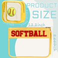thumbnail image 3 of Bolsa de cosméticos BuyCard Softbol, 2 unidades, impermeable para mujer, 3 of 6