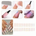 thumbnail image 4 of RAGUPEL 24Pcs Glue on Nails for Women,Colorful Flower Pattern Square Press on Nails,Glossy Best Press on Nails,Long Press on Nails for Daily Life,Photo Shoots,Dating and Gatherings,Style1, 4 of 7