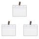 thumbnail image 2 of onlyliua Liquidación Protected Tarjetas para Tarjetas de Registro de Vacunación Funda de Plastico Transparente con Clip, 2 of 2
