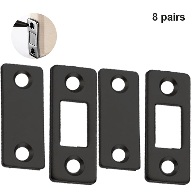 Imanes de puerta para puerta de armario, 8 piezas, cerradura magnética, cerradura magnética fuerte, imán para cajón de armario, cierre de puerta, imán para puerta Vhermosa 221045-2